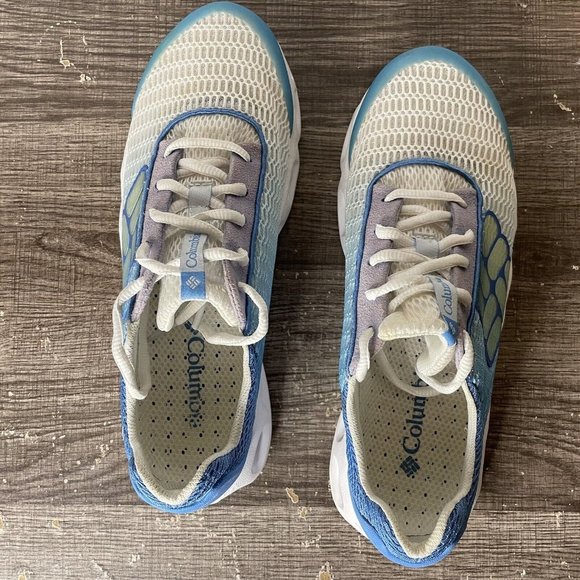 Columbia Omni Grip Tecklite hiking trail sneakers BL3673-419 Womens Size 7 - Picture 7 of 8